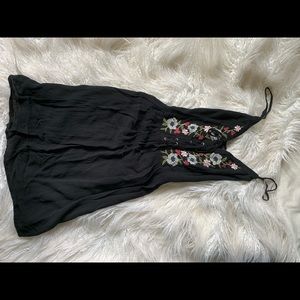 LIKE NEW ABERCROMBIE FRONT LACE UP DRESS SIZE S